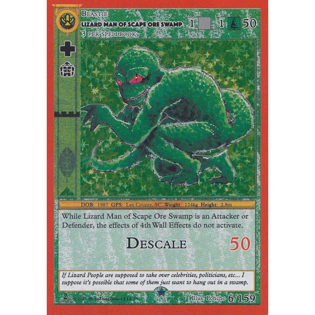 Image for Lizard Man Of Scape Ore Swamp (6) (CN2E) - MetaZoo