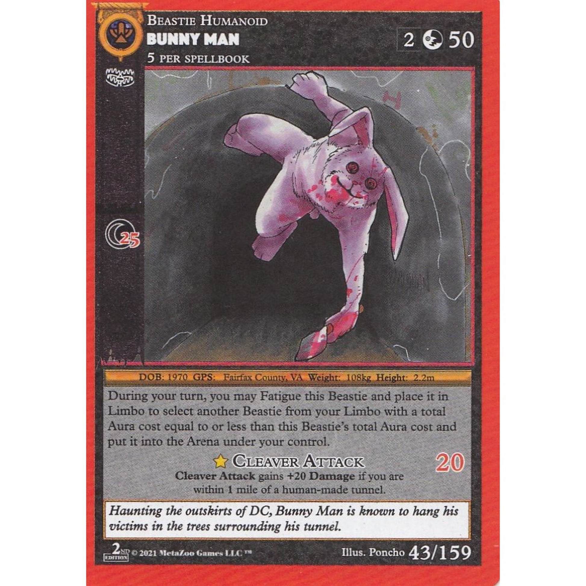 Image for Bunny Man (43) (CN2E) - MetaZoo