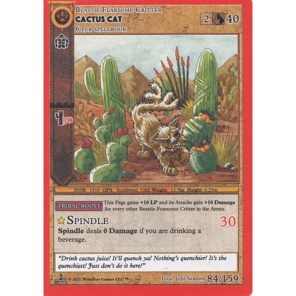 Image for Cactus Cat (84) (CN2E) - MetaZoo