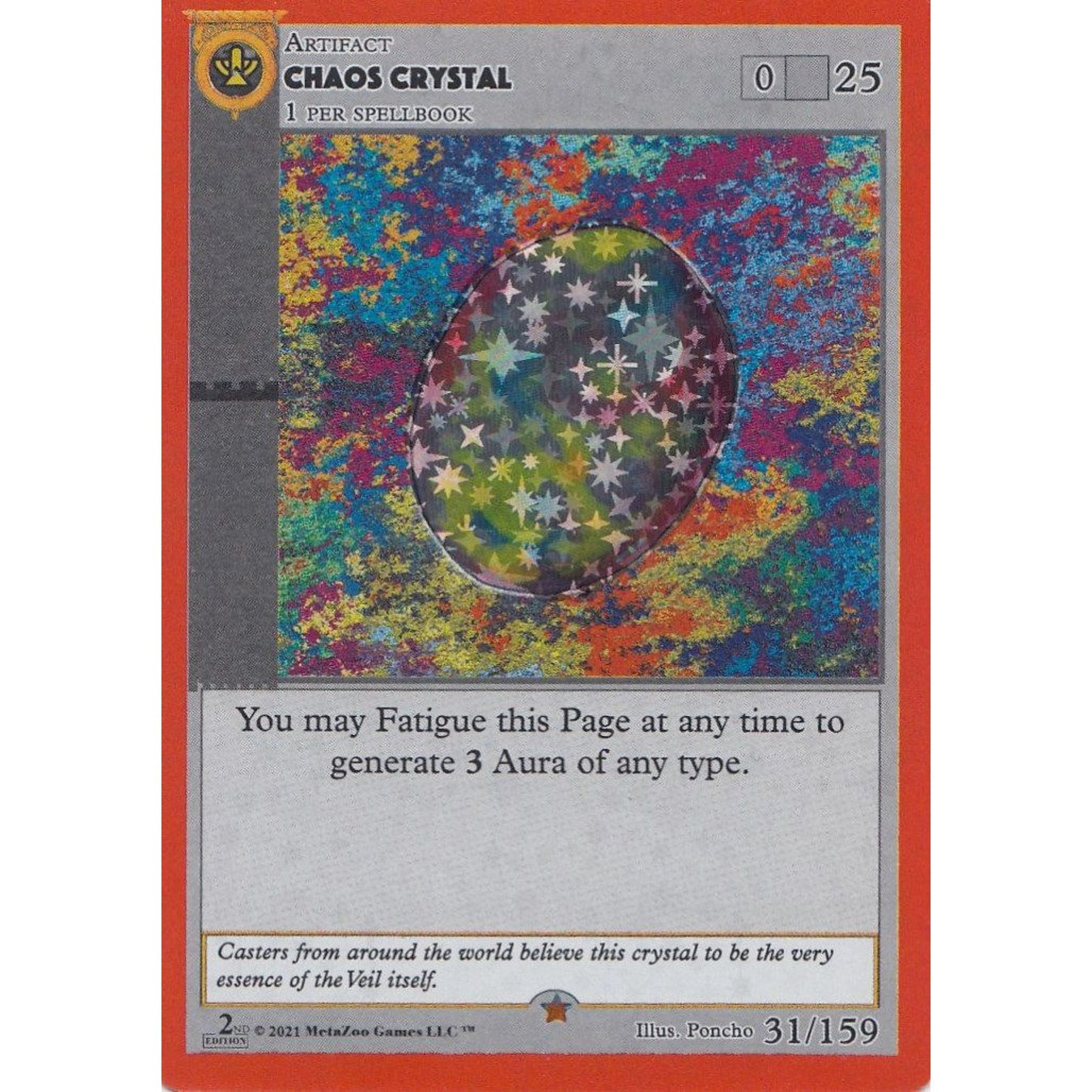 Image for Chaos Crystal (31) (CN2E) - MetaZoo