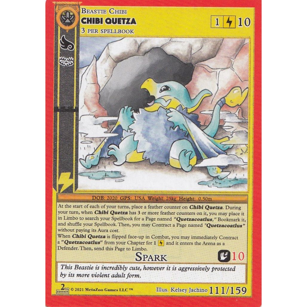 Image for Chibi Quetza (111) (CN2E) - MetaZoo