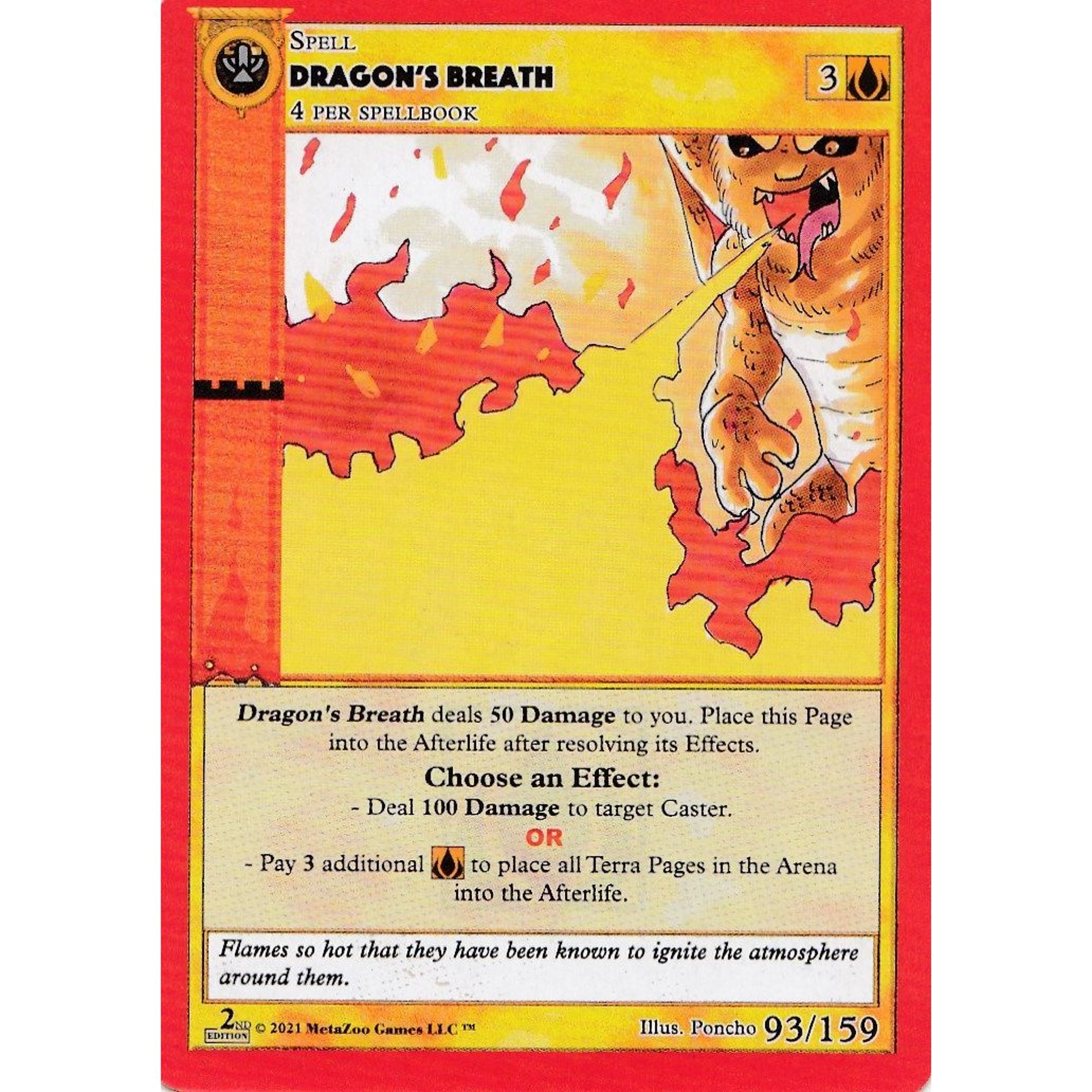 Image for Dragon's Breath (93) (CN2E) - MetaZoo