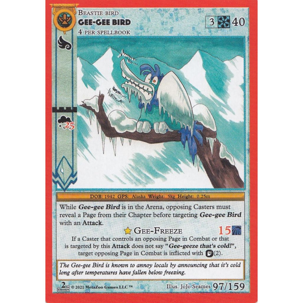 Image for Gee-Gee Bird (97) (CN2E) - MetaZoo