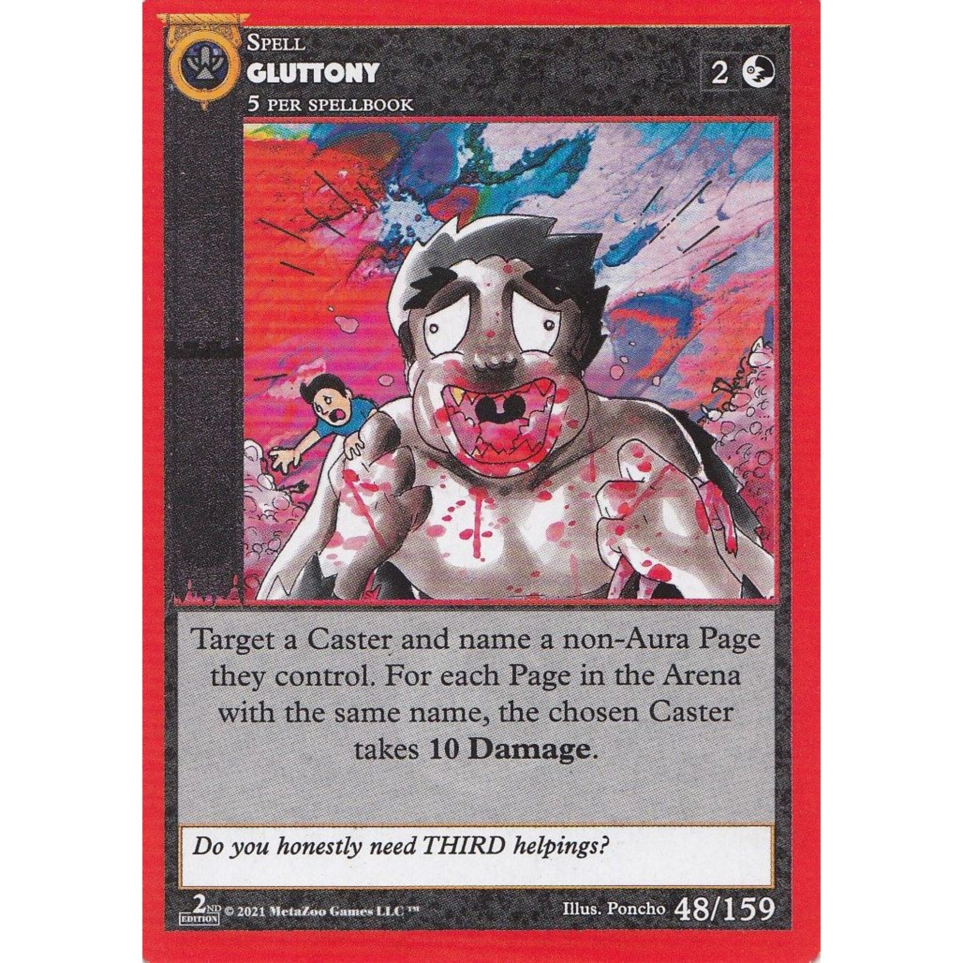 Image for Gluttony (48) (CN2E) - MetaZoo