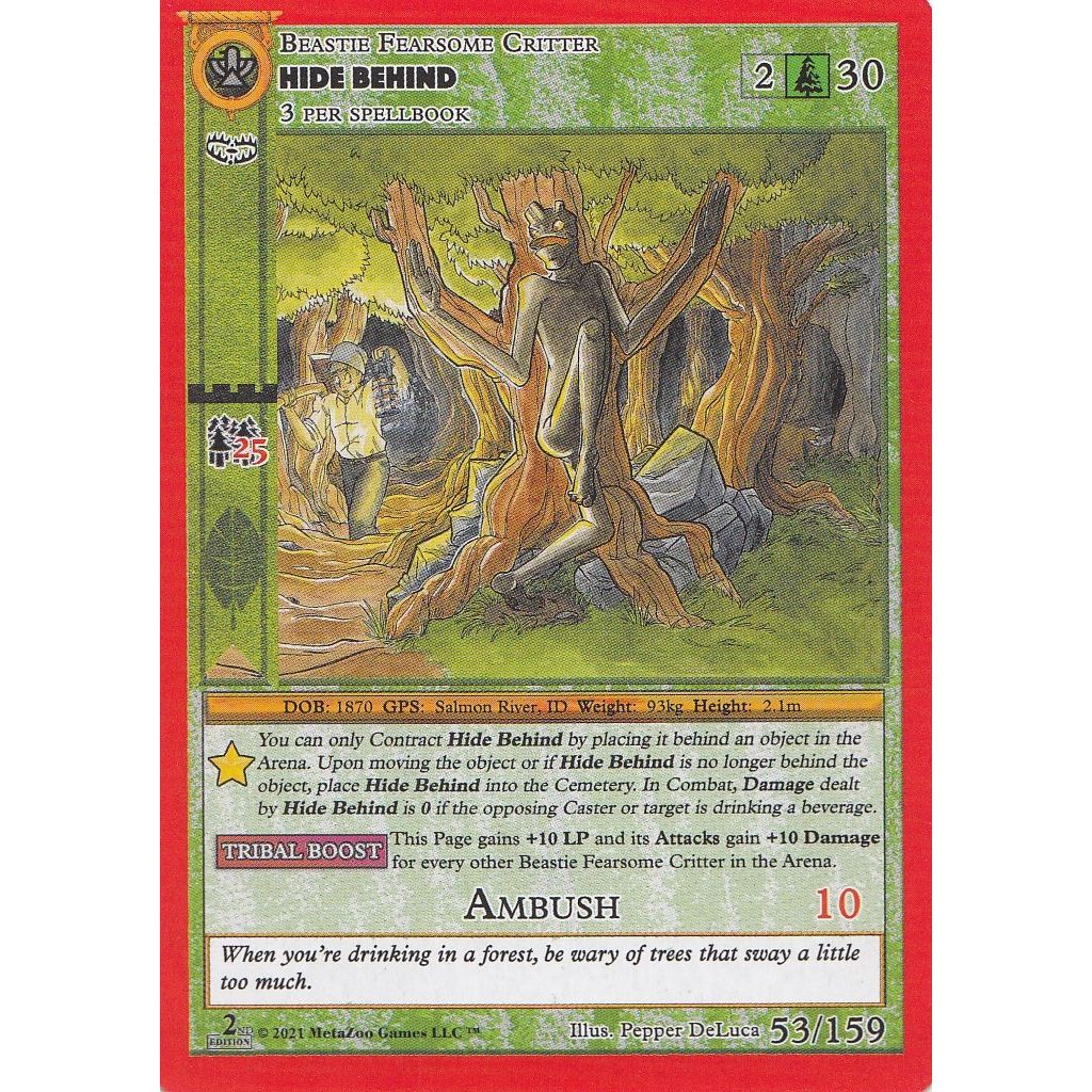 Image for Hide Behind (53) (CN2E) - MetaZoo