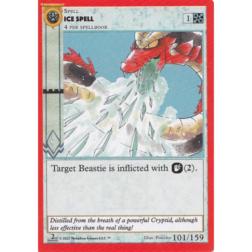 Image for Ice Spell (101) (CN2E) - MetaZoo