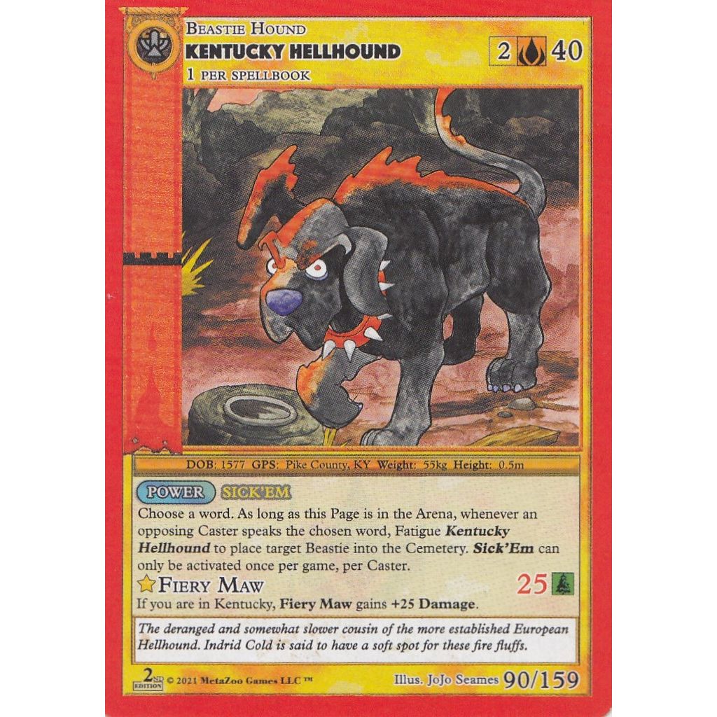 Image for Kentucky Hellhound (90) (CN2E) - MetaZoo