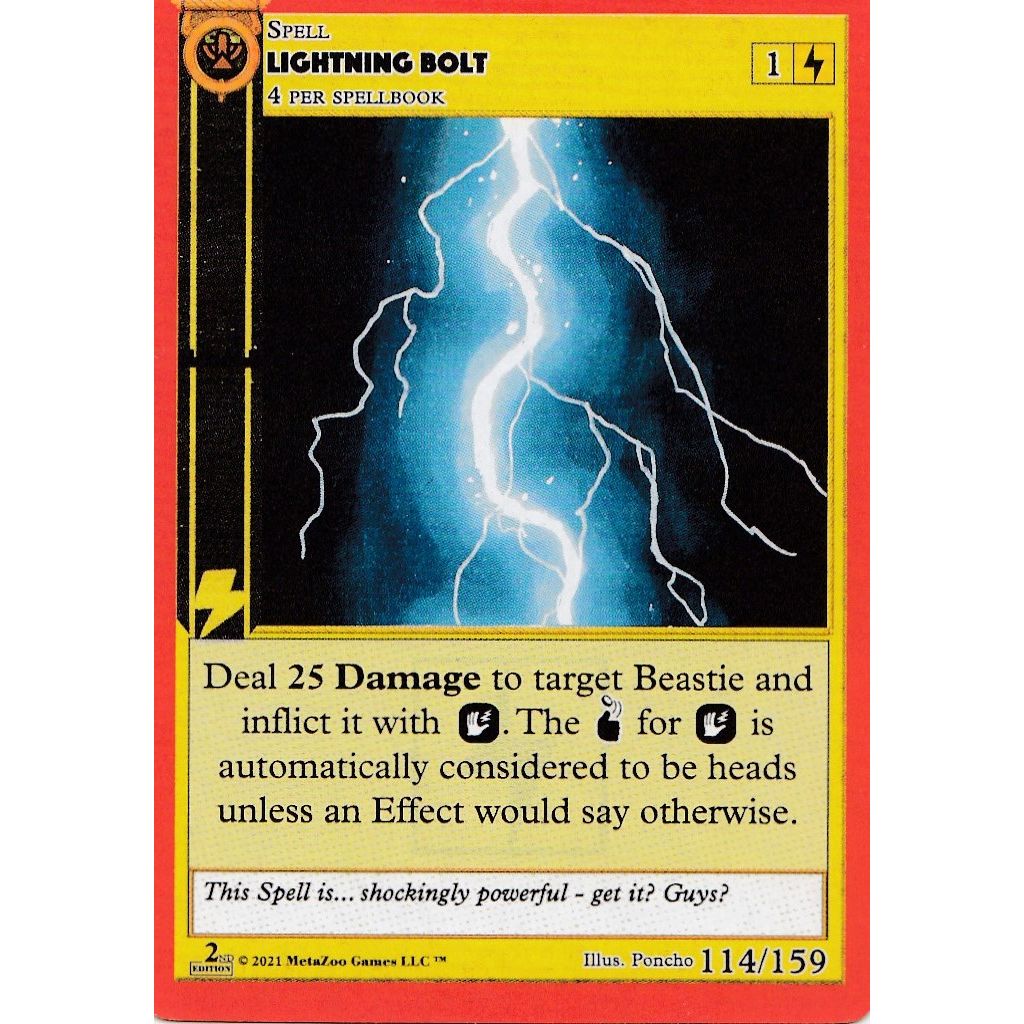 Image for Lightning Bolt (114) (CN2E) - MetaZoo