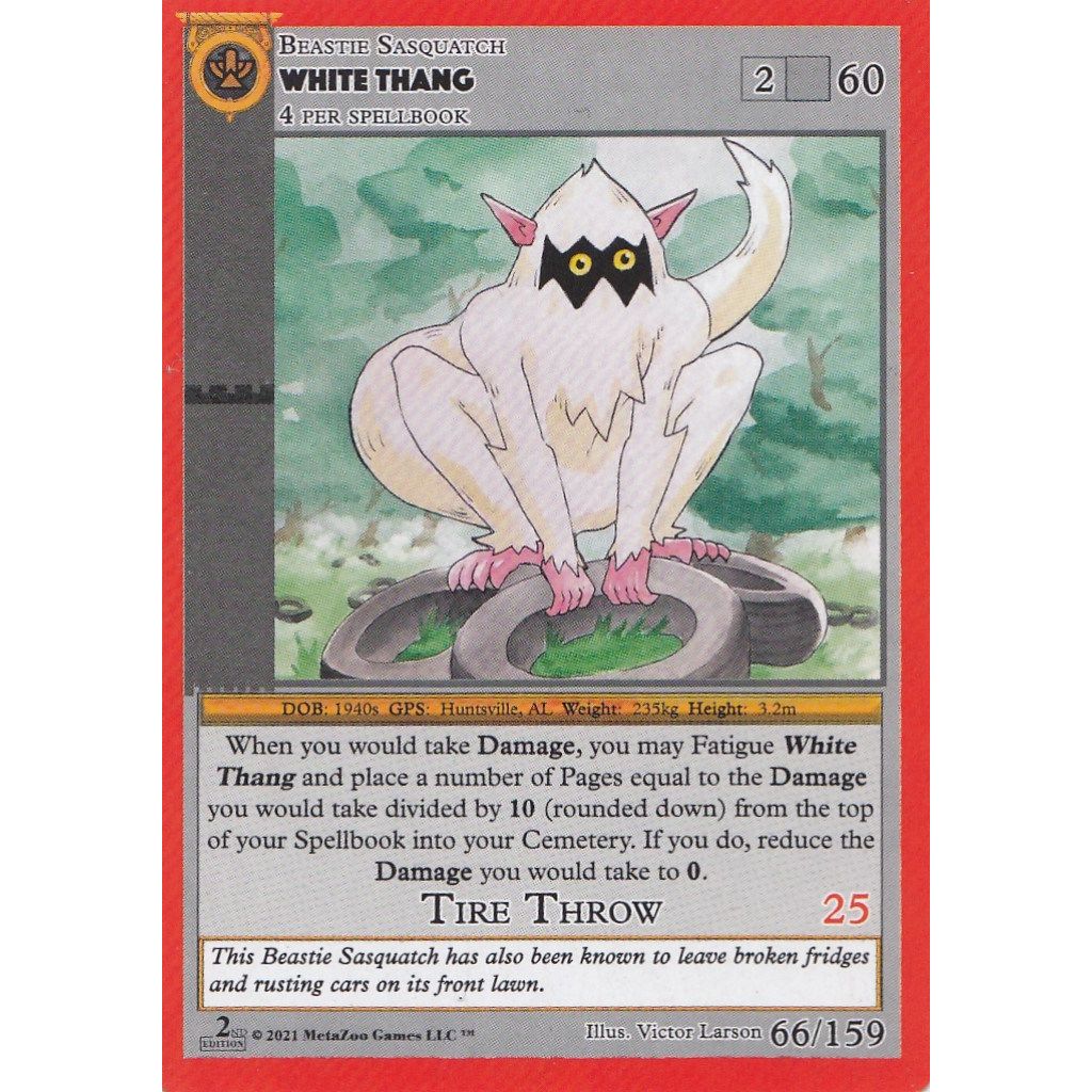 Image for White Thang (66) (CN2E) - MetaZoo