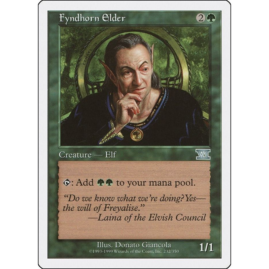 Image for Fyndhorn Elder (232) (6ED) - Magic: The Gathering