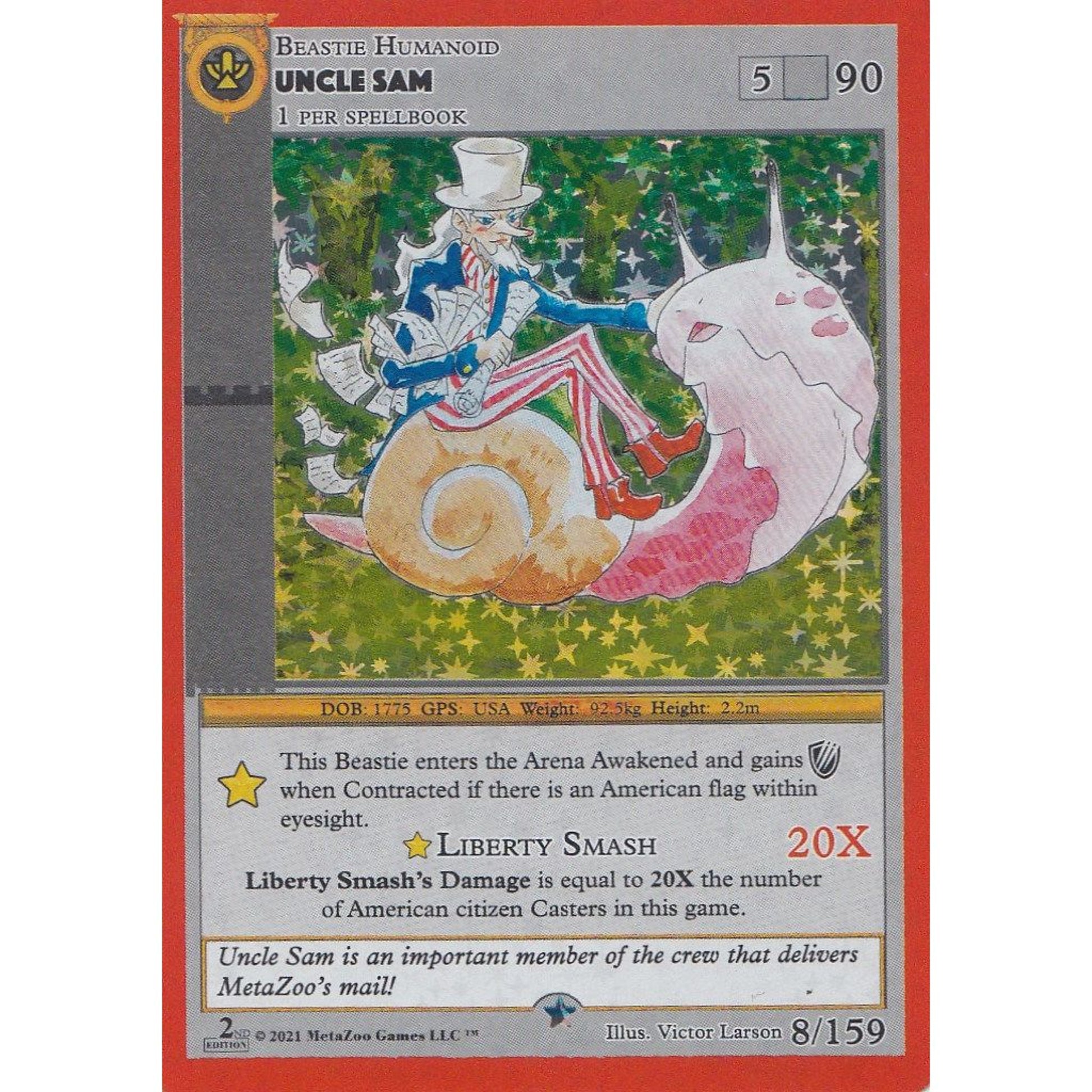Image for Uncle Sam (8) (CN2E) - MetaZoo