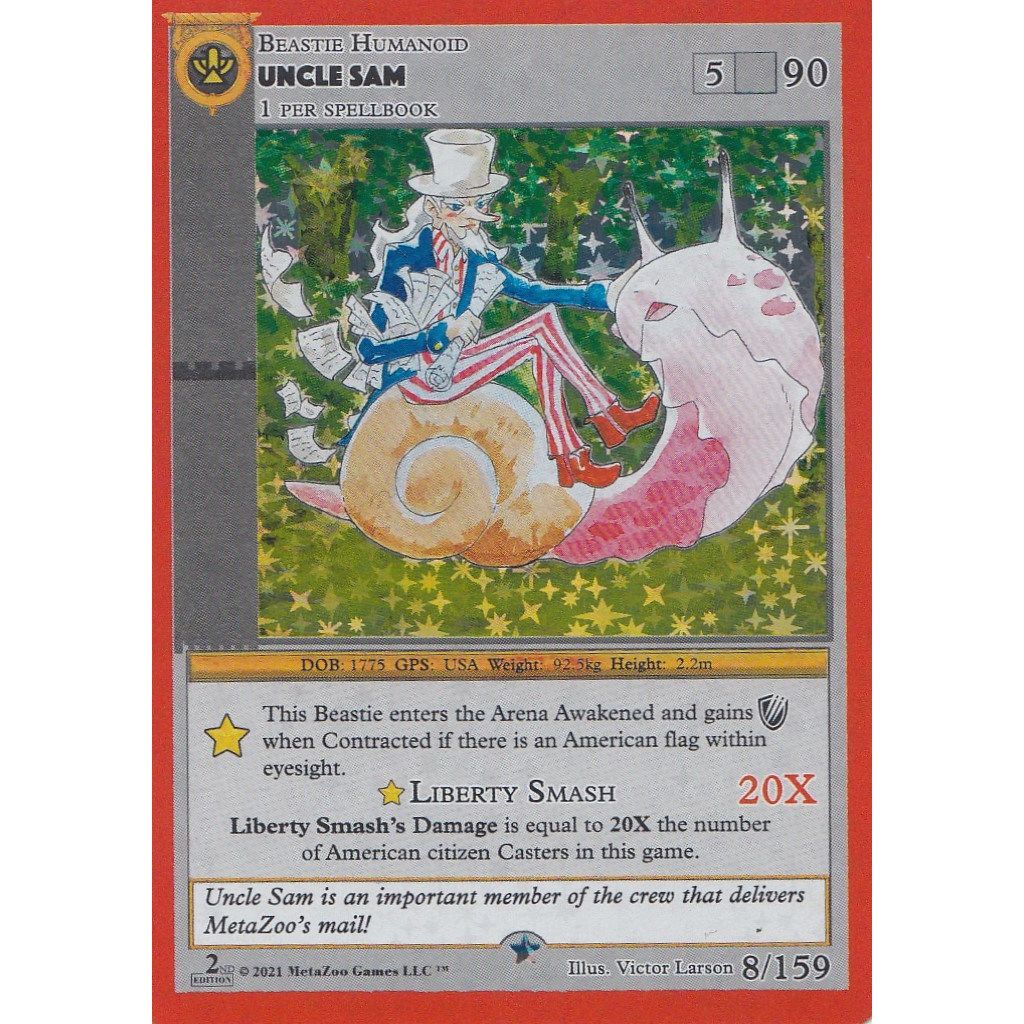 Image for Uncle Sam (8) (CN2E) - MetaZoo