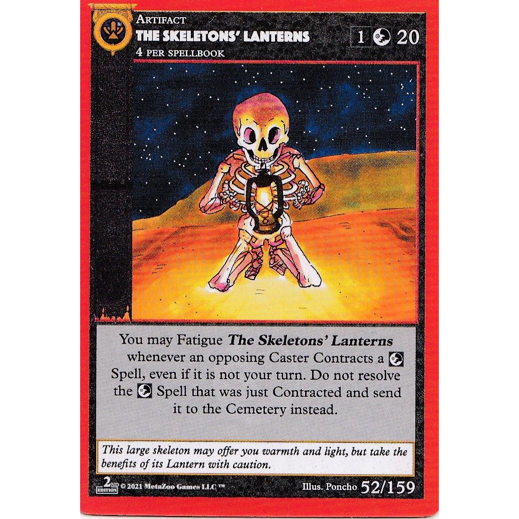 Image for The Skeletons' Lanterns (52) (CN2E) - MetaZoo