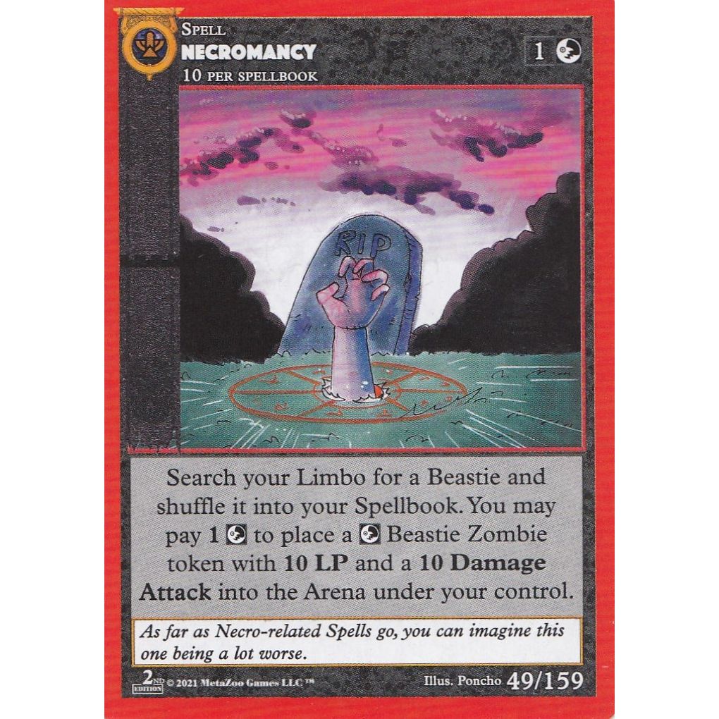 Image for Necromancy (49) (CN2E) - MetaZoo