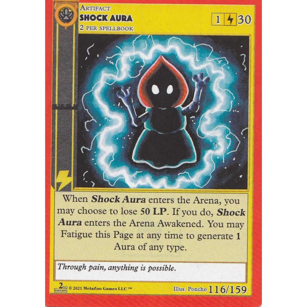 Image for Shock Aura (116) (CN2E) - MetaZoo