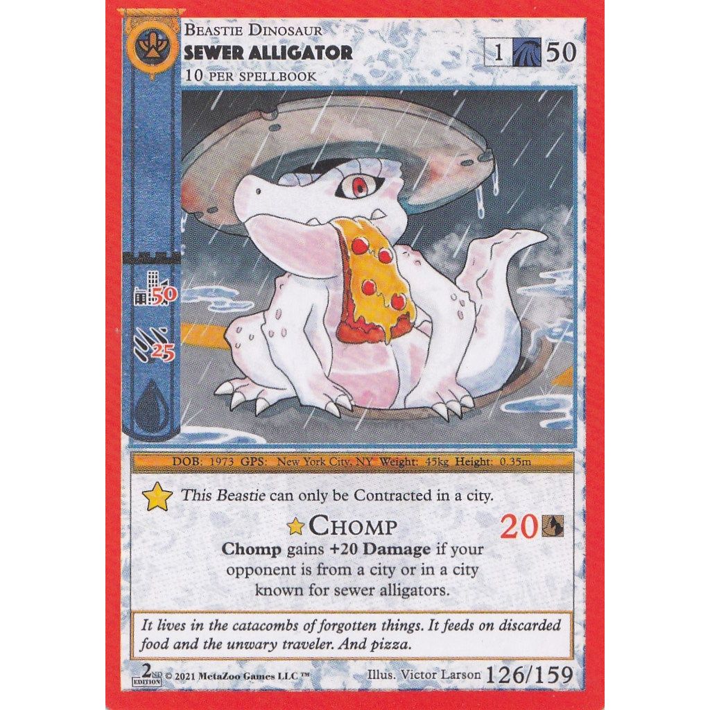 Image for Sewer Alligator (126) (CN2E) - MetaZoo