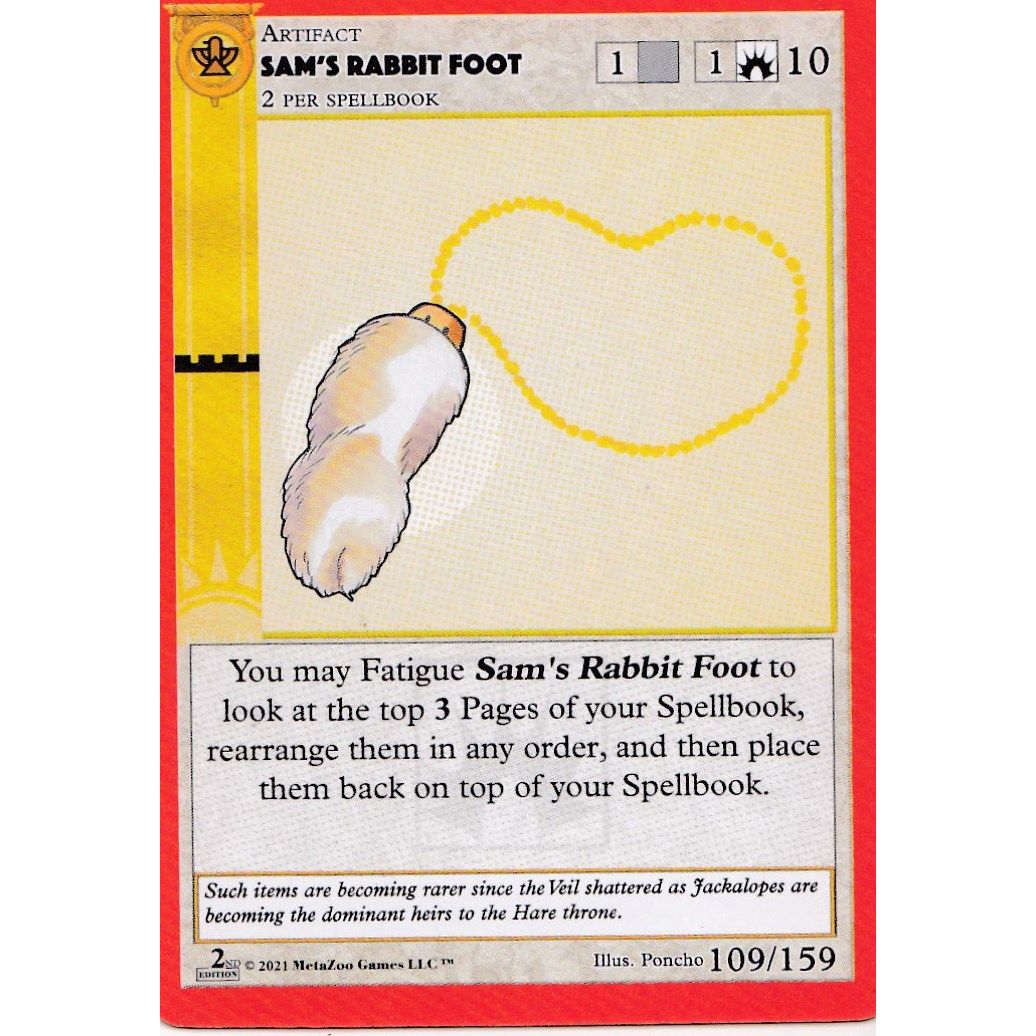 Image for Sam's Rabbit Foot (109) (CN2E) - MetaZoo
