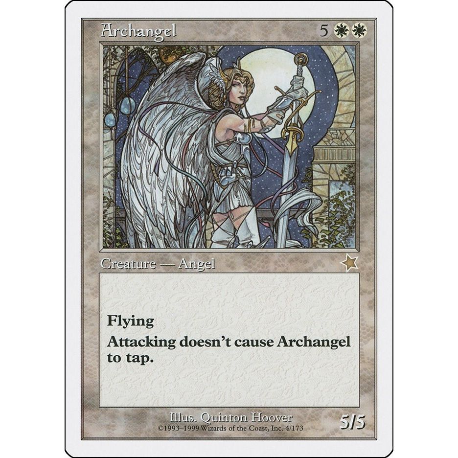 Image for Archangel (4) (S99) - Magic: The Gathering