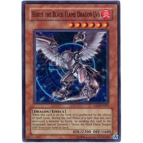Image for Horus the Black Flame Dragon LV6 (DR3-EN007) (DR3) - YuGiOh