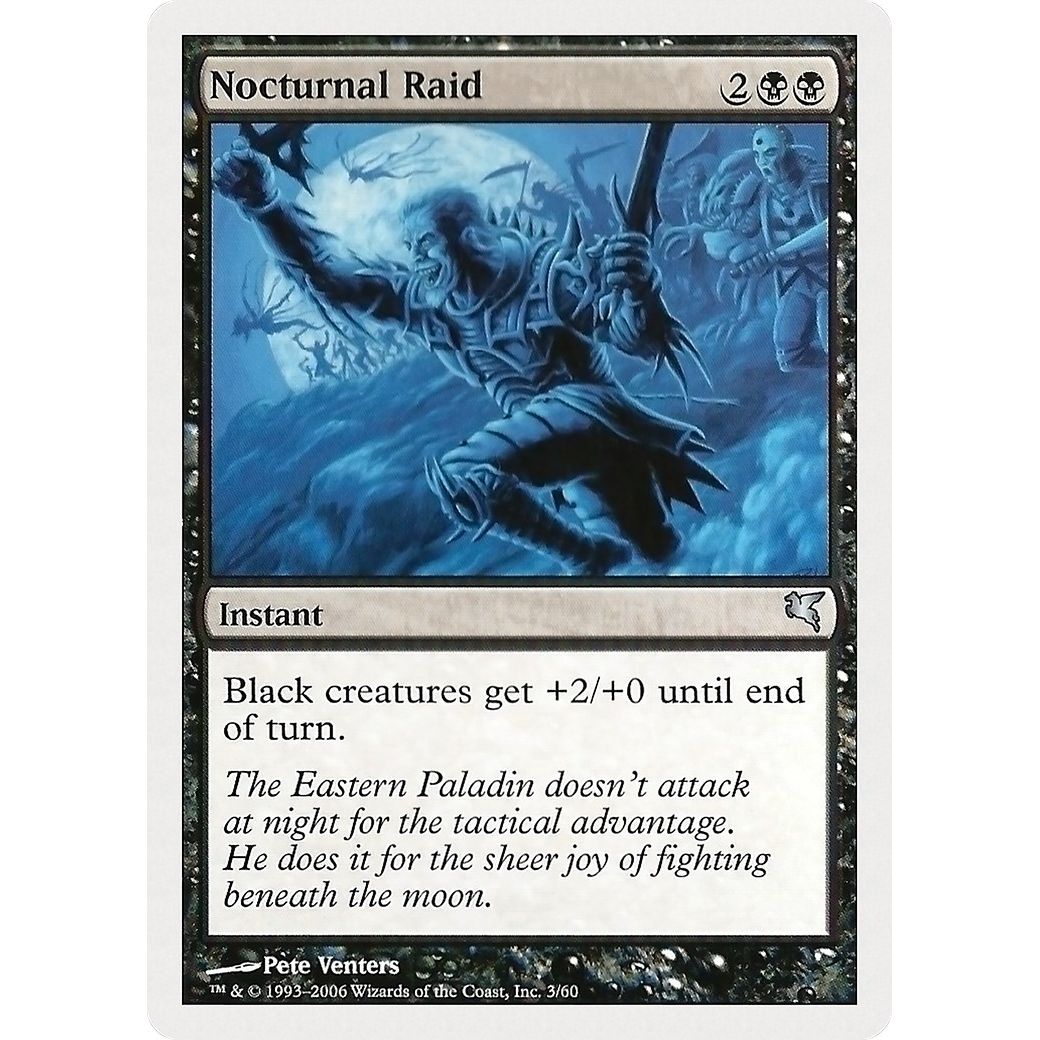 Image for Nocturnal Raid (3) (PSAL) - Magic: The Gathering