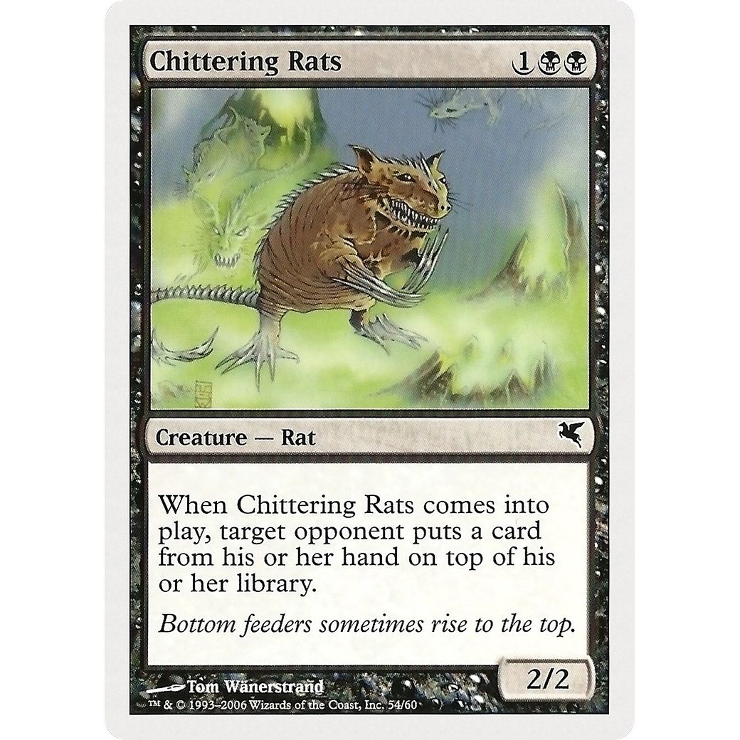 Image for Chittering Rats (54) (54) (PSAL) - Magic: The Gathering