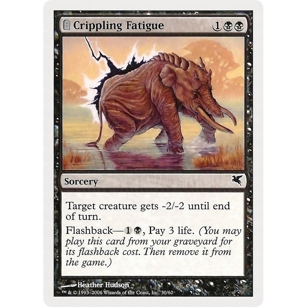 Image for Crippling Fatigue (30) (30) (PSAL) - Magic: The Gathering
