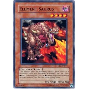 Image for Element Saurus (DR3-EN074) (DR3) - YuGiOh