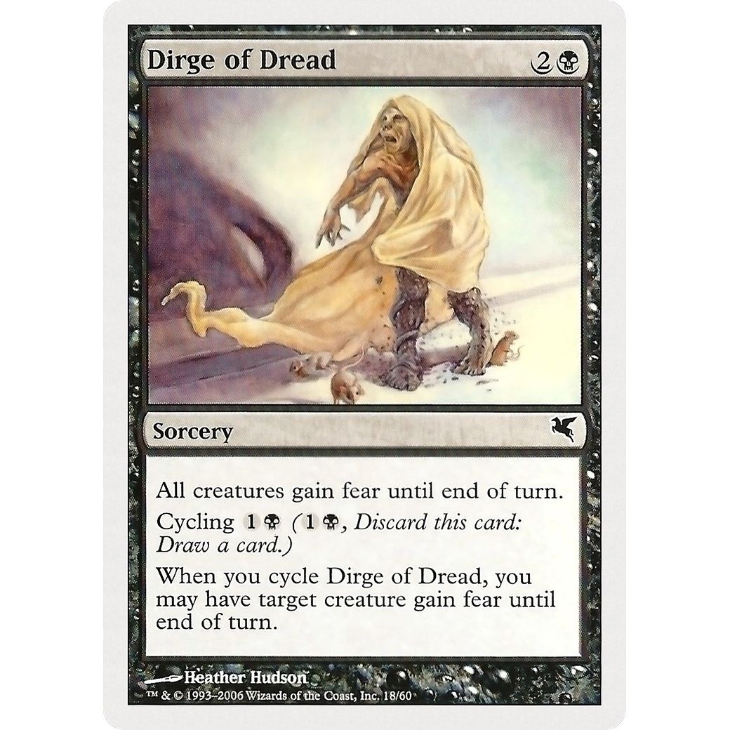 Image for Dirge of Dread (18) (PSAL) - Magic: The Gathering