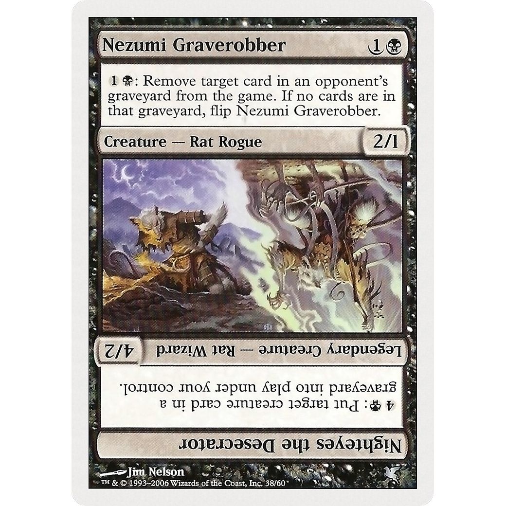 Image for Nezumi Graverobber // Nighteyes the Desecrator (38) (38) (PSAL) - Magic: The Gathering
