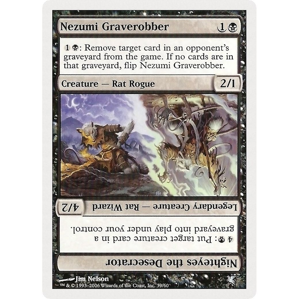 Image for Nezumi Graverobber // Nighteyes the Desecrator (39) (39) (PSAL) - Magic: The Gathering