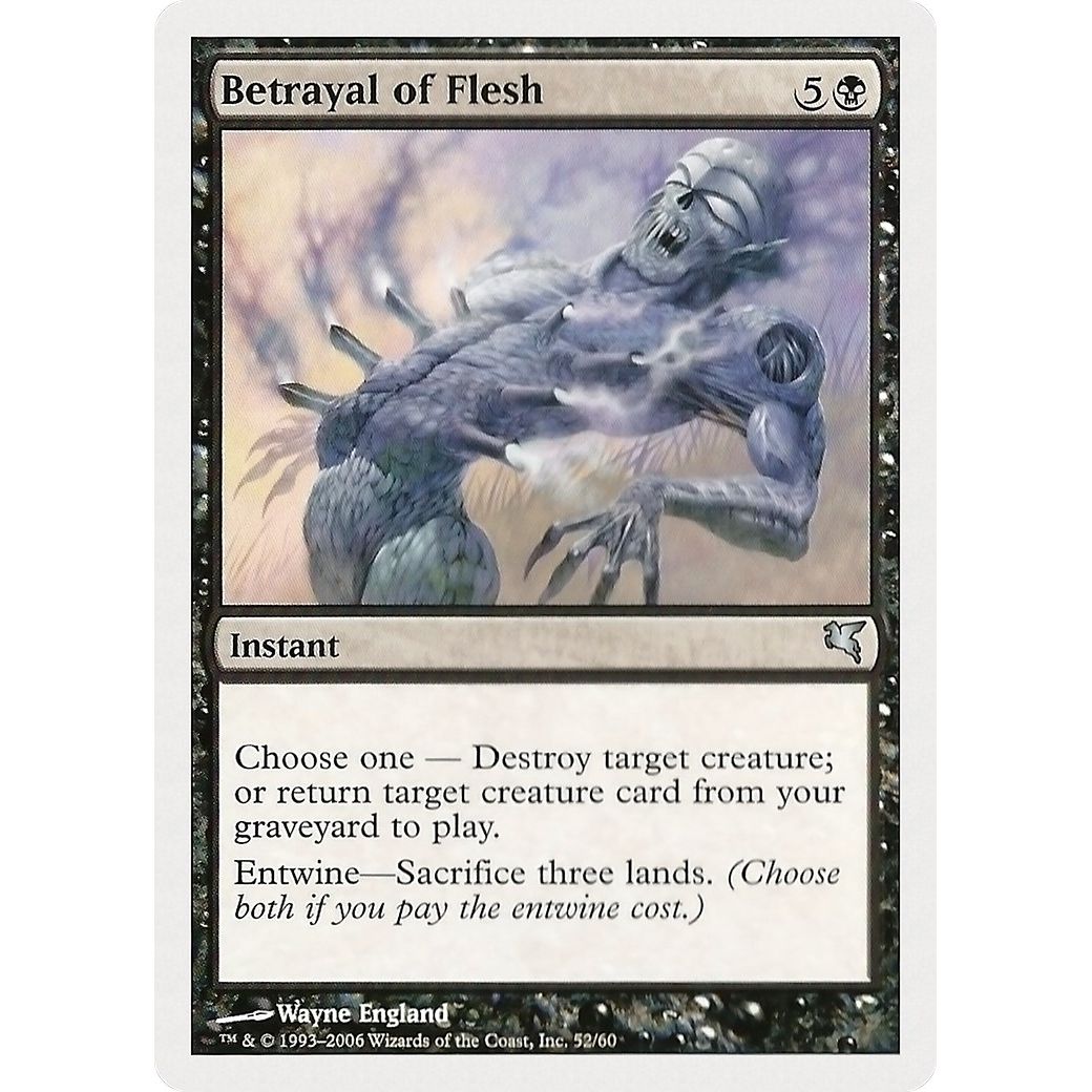 Image for Betrayal of Flesh (52) (PSAL) - Magic: The Gathering