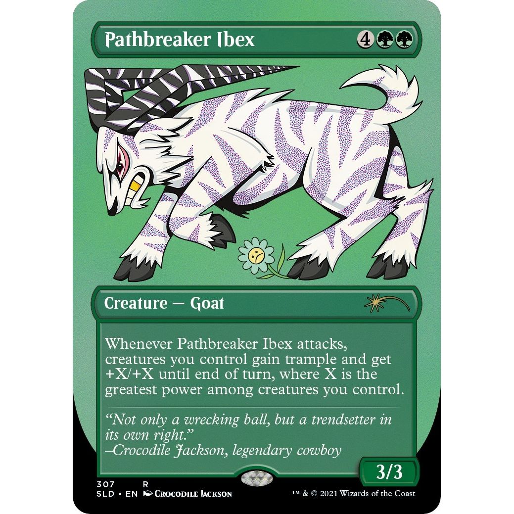 Image for Pathbreaker Ibex (307) (SLD) - Magic: The Gathering