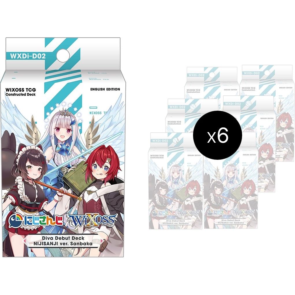 Image for Diva Debut Deck Display: NIJISANJI ver. Sanbaka - WIXOSS