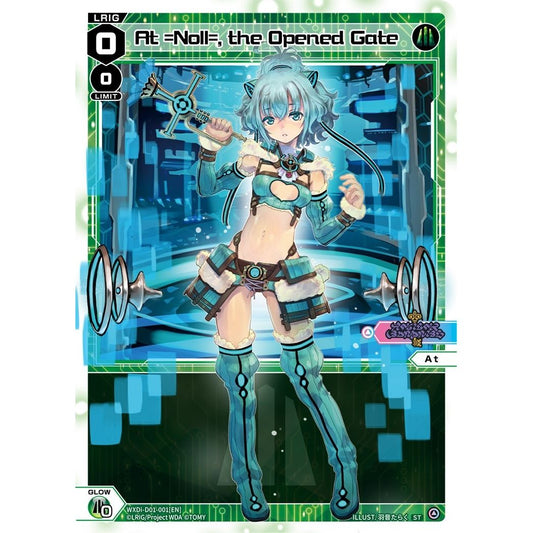 Image for At =Noll=, the Opened Gate (WXDi-D01-001[EN]) (WXDi-D01) - WIXOSS