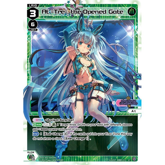 Image for At =Tre=, the Opened Gate (WXDi-D01-004[EN]) (WXDi-D01) - WIXOSS