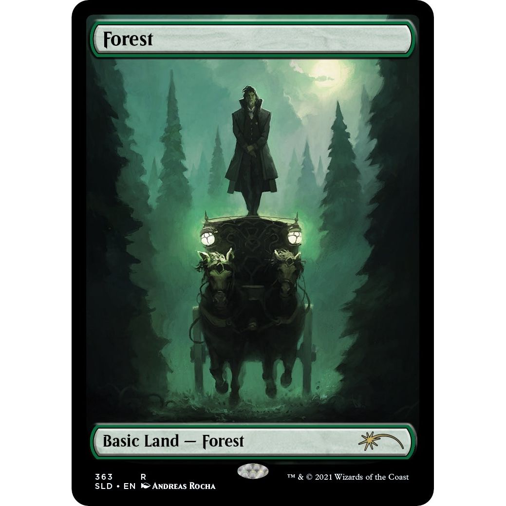 Image for Forest (The Dracula Lands) (363) (SLD) - Magic: The Gathering