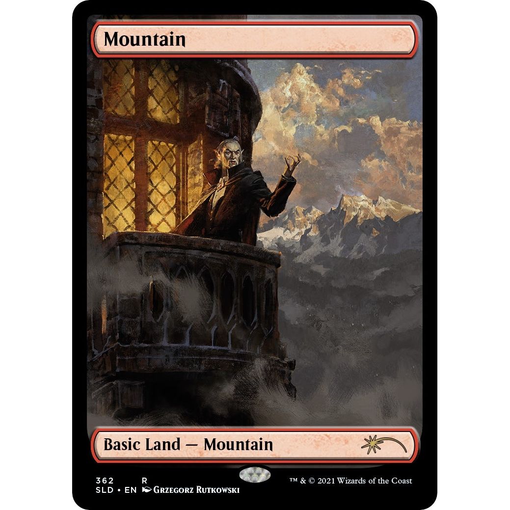 Image for Mountain (The Dracula Lands) (362) (SLD) - Magic: The Gathering