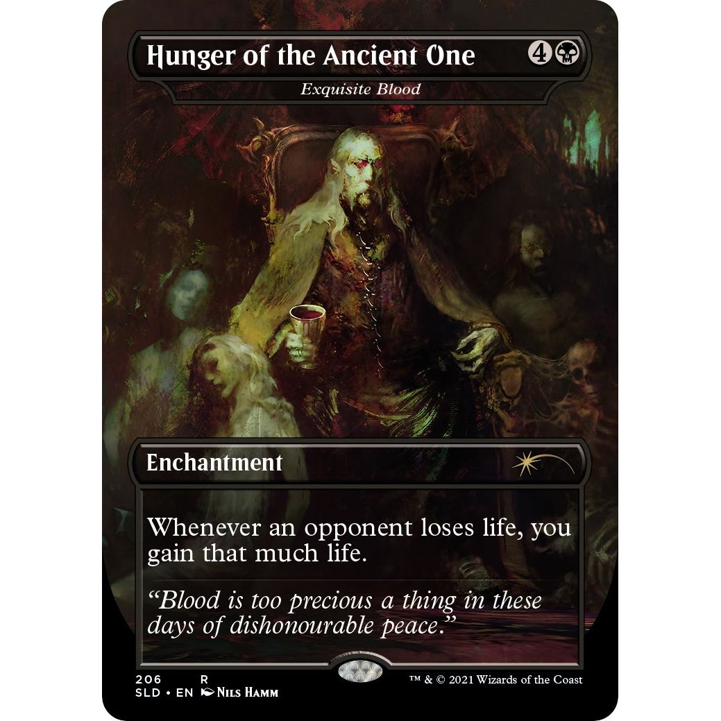 Image for Hunger of the Ancient One - Exquisite Blood (206) (SLD) - Magic: The Gathering