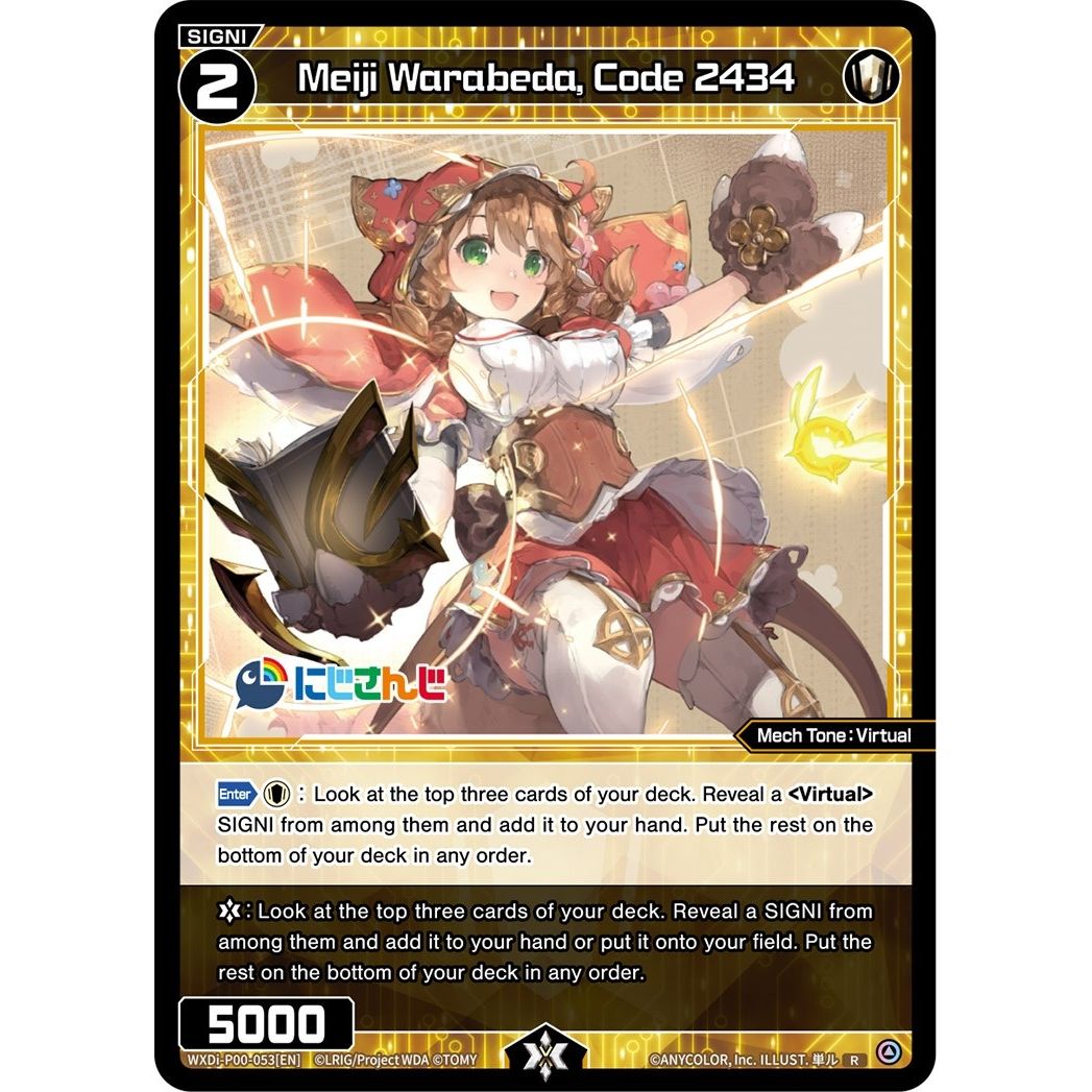 Image for Meiji Warabeda, Code 2434 (WXDi-P00-053[EN]) (WXDi-P00) - WIXOSS