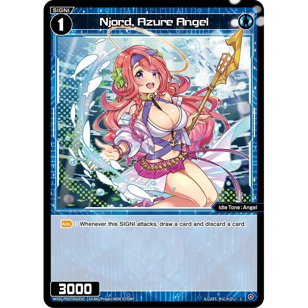 Image for Njord, Azure Angel (WXDi-P00-066[EN]) (WXDi-P00) - WIXOSS