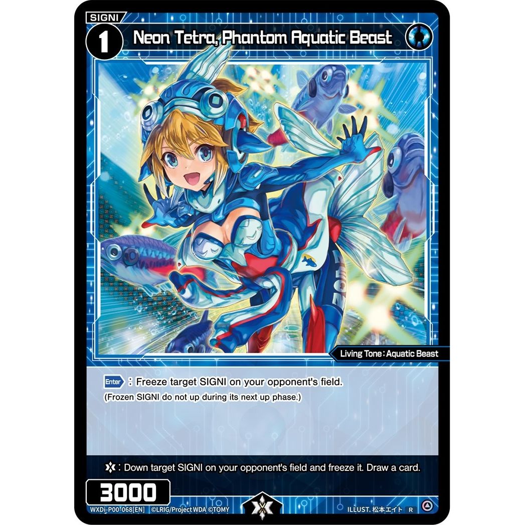 Image for Neon Tetra, Phantom Aquatic Beast (WXDi-P00-068[EN]) (WXDi-P00) - WIXOSS