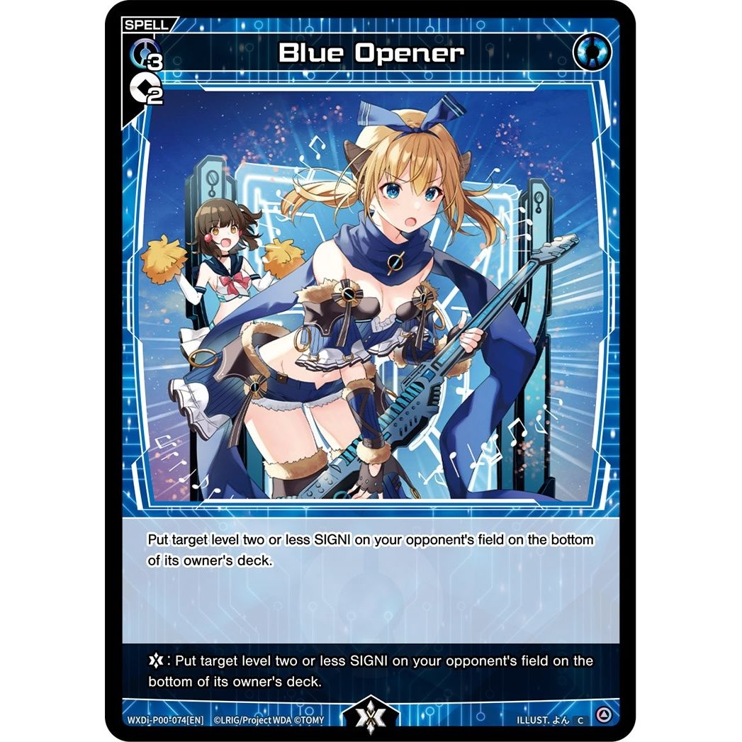 Image for Blue Opener (WXDi-P00-074[EN]) (WXDi-P00) - WIXOSS