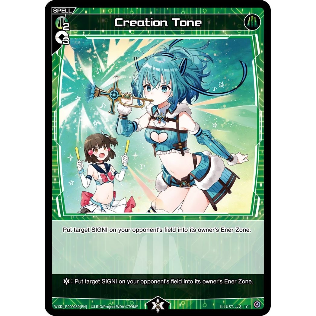 Image for Creation Tone (WXDi-P00-080[EN]) (WXDi-P00) - WIXOSS