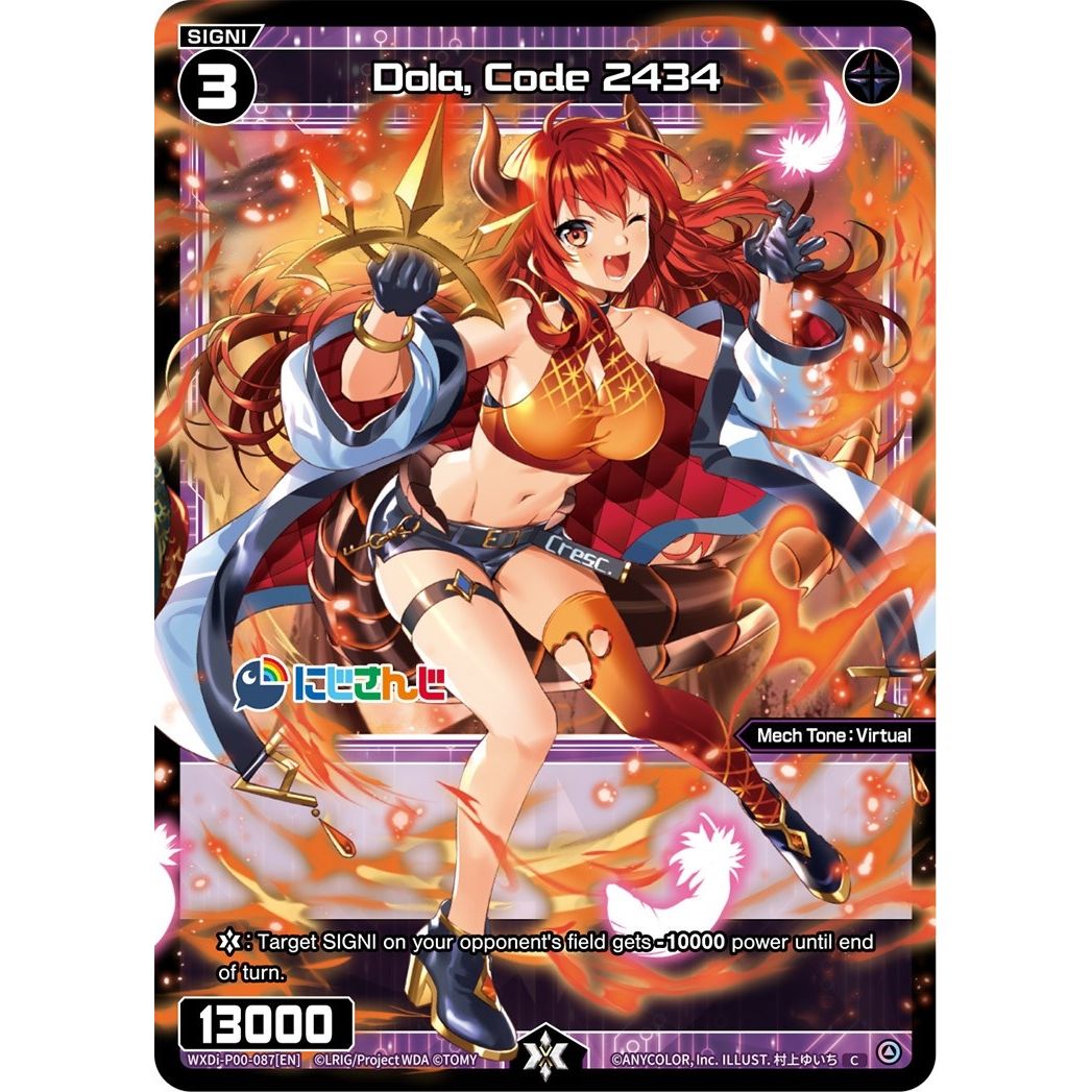 Image for Dola, Code 2434 (WXDi-P00-087[EN]) (WXDi-P00) - WIXOSS