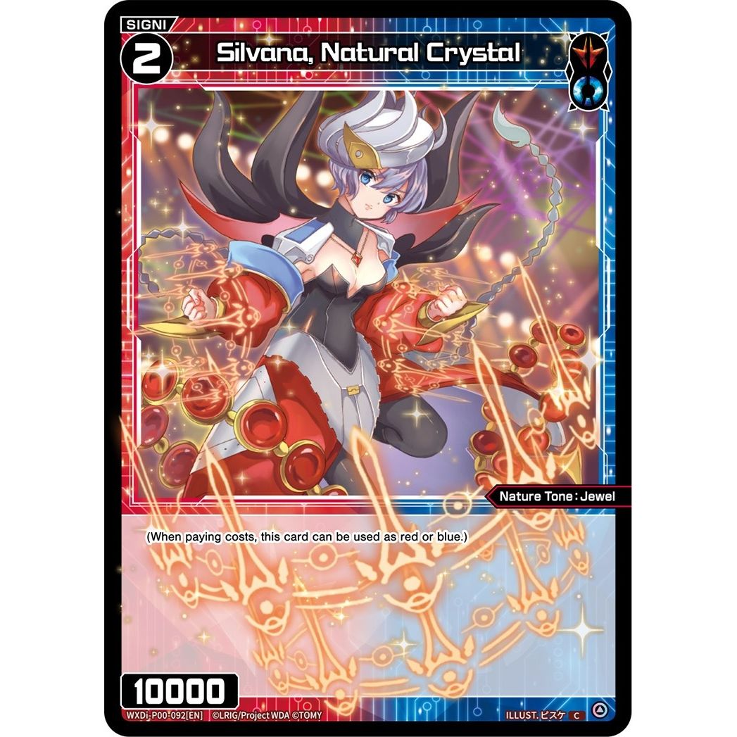 Image for Silvana, Natural Crystal (WXDi-P00-092[EN]) (WXDi-P00) - WIXOSS