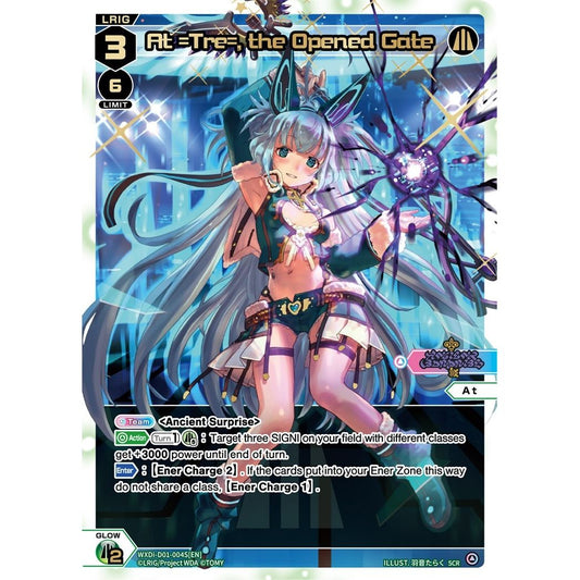 Image for At =Tre=, the Opened Gate (SCR) (WXDi-D01-004S[EN]) (WXDi-P00) - WIXOSS