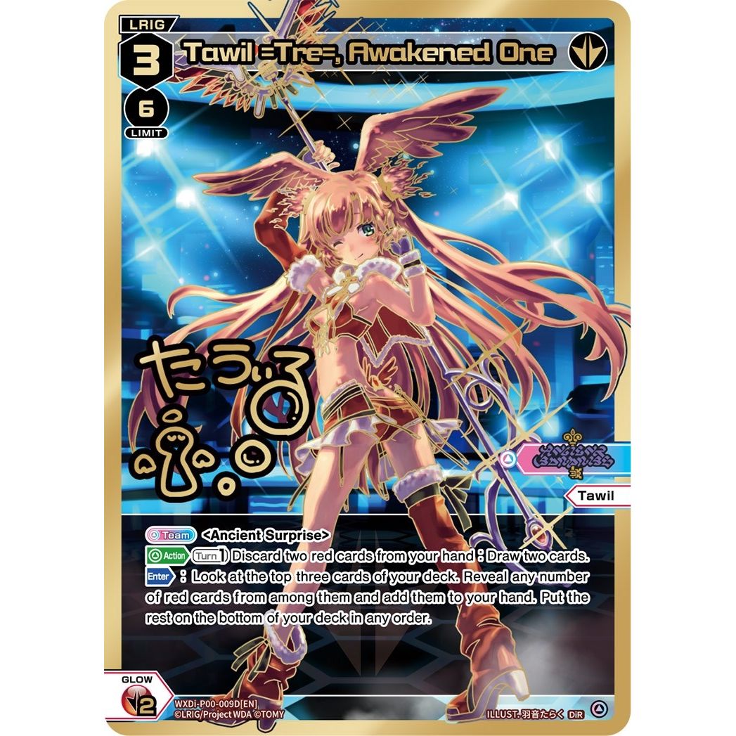 Image for Tawil =Tre=, Awakened One (DiR) (WXDi-P00-009D[EN]) (WXDi-P00) - WIXOSS