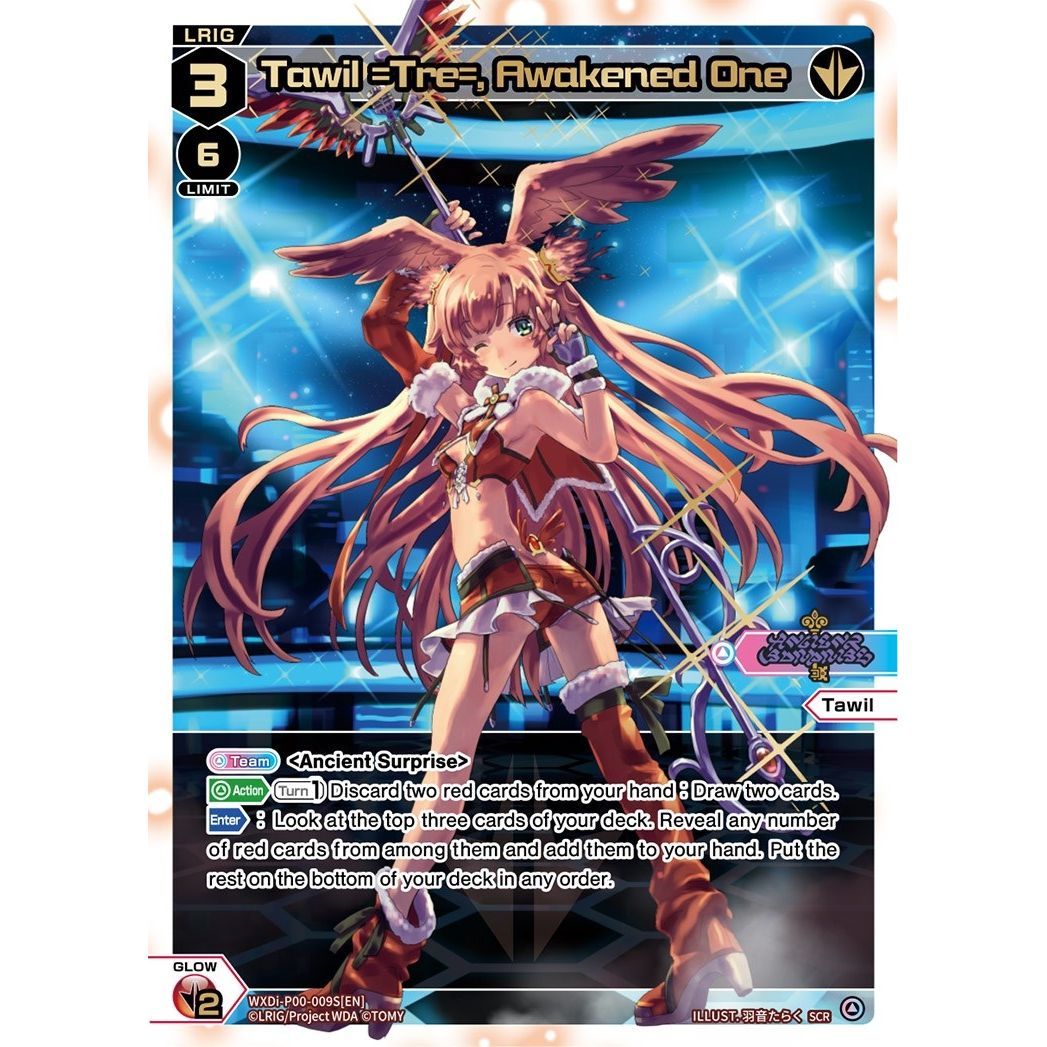 Image for Tawil =Tre=, Awakened One (SCR) (WXDi-P00-009S[EN]) (WXDi-P00) - WIXOSS