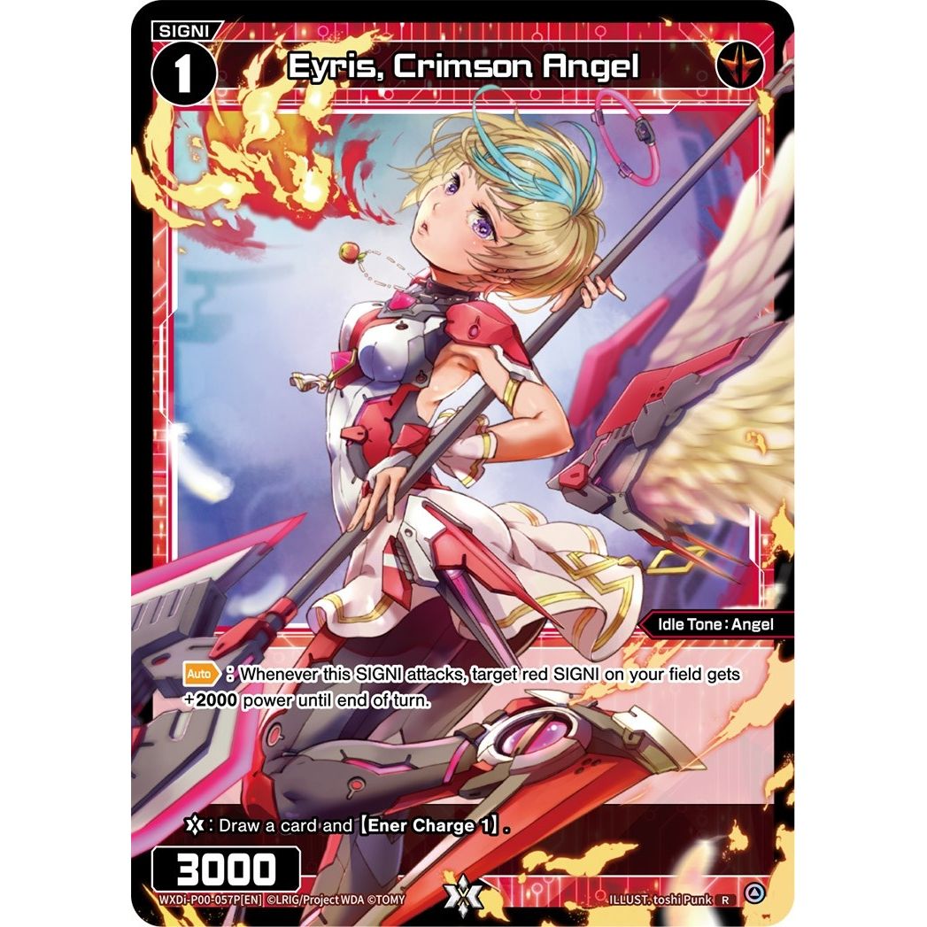 Image for Eyris, Crimson Angel (Parallel Foil) (WXDi-P00-057P[EN]) (WXDi-P00) - WIXOSS