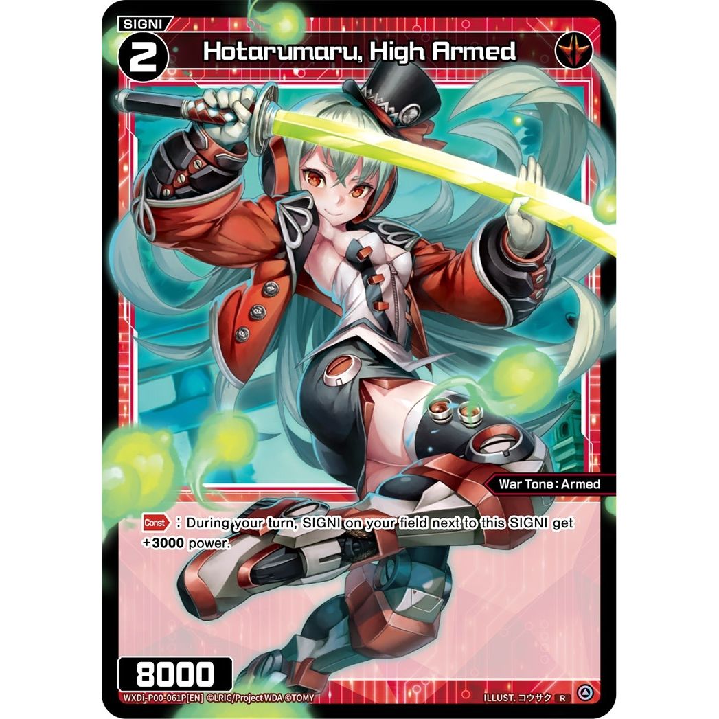 Image for Hotarumaru, High Armed (Parallel Foil) (WXDi-P00-061P[EN]) (WXDi-P00) - WIXOSS